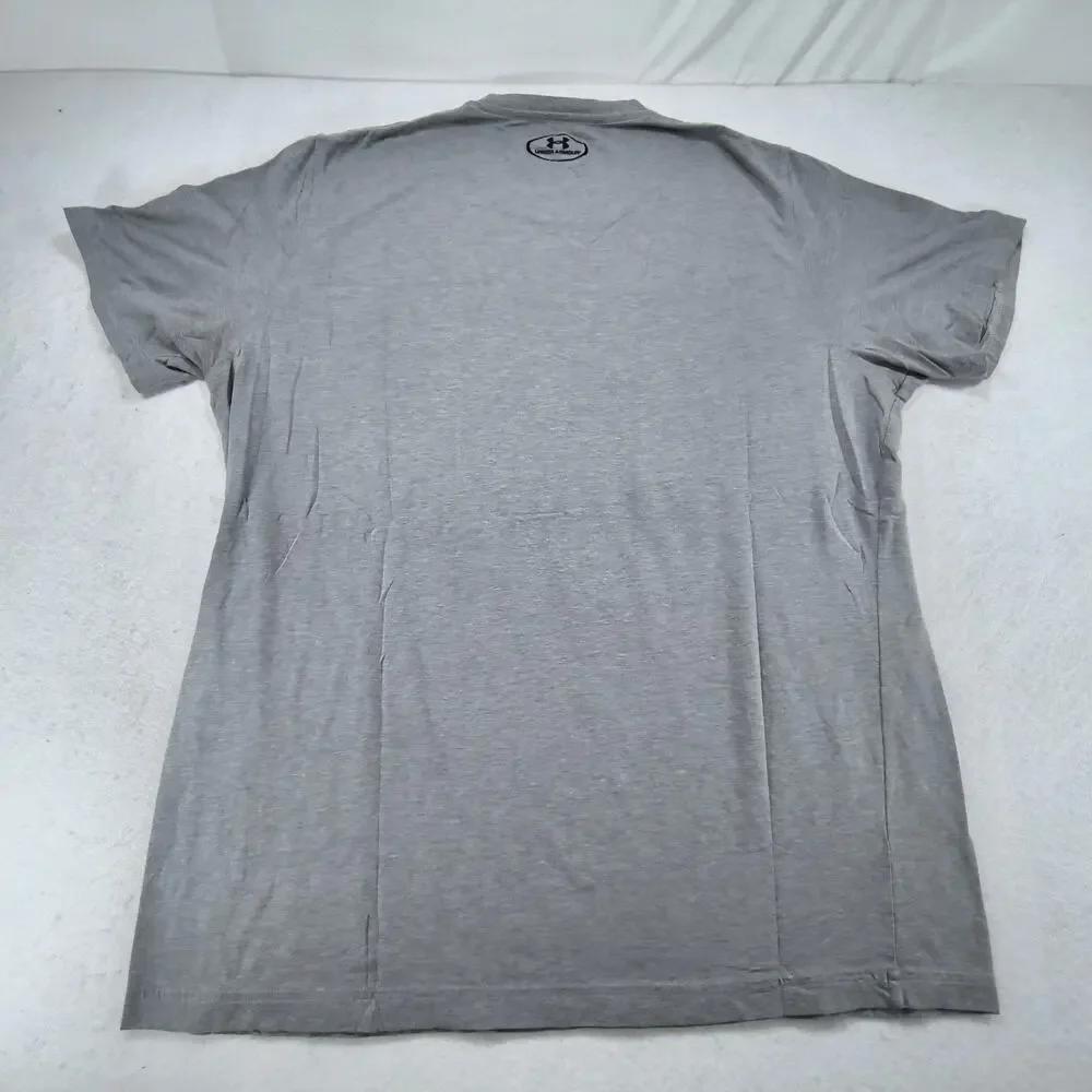 Under Armour Unleash the Hype Crew Neck Short Sleeve T Shirt Mens Size L Gray